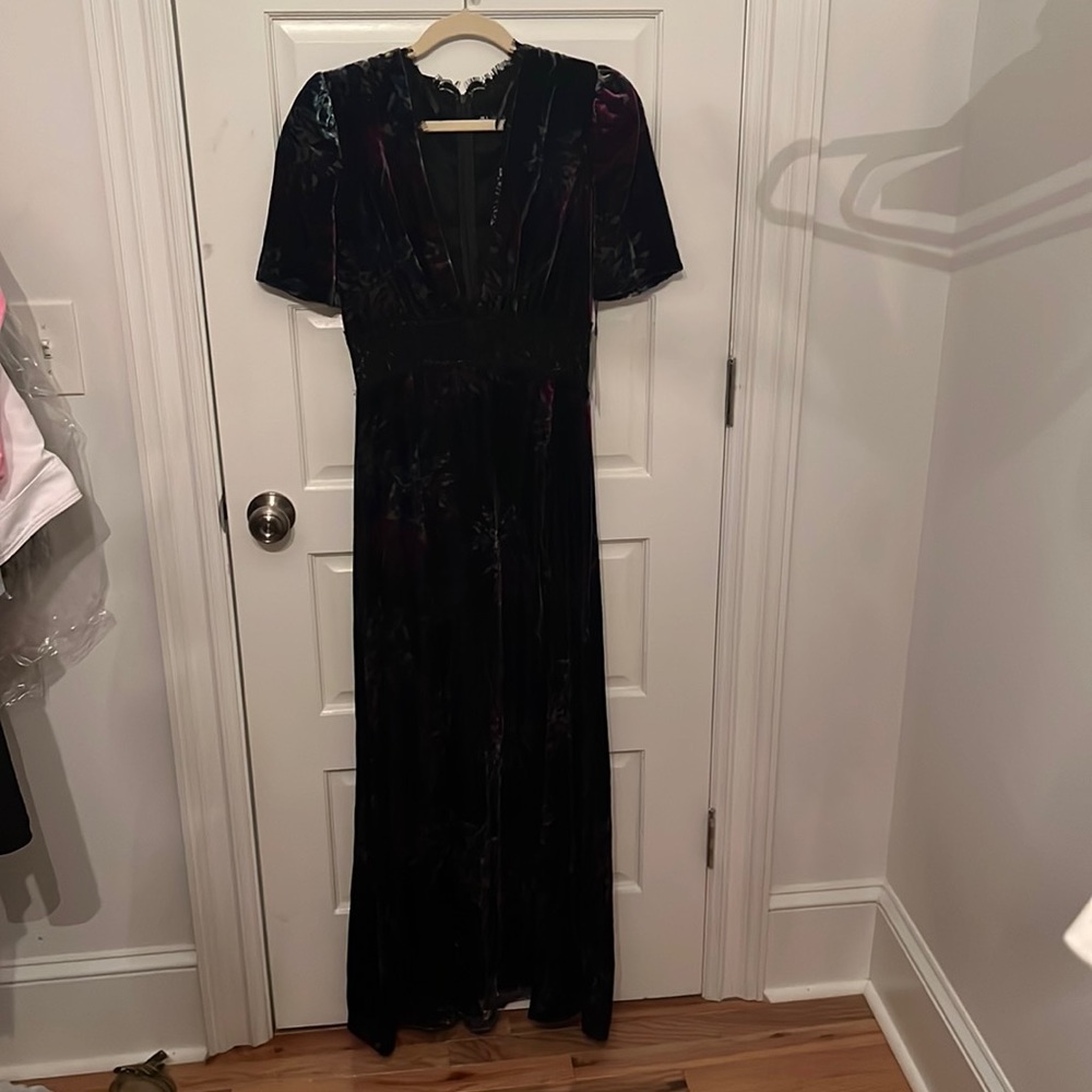 Jill Stuart velvet dress